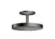 AXOR-HG-AXOR-One-Kopfbrause-280-2jet-mit-Deckenanschluss-Polished-Black-Chrome-48494330 gallery number 1
